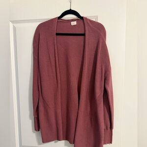 A New Day Women's Raspberry Cardigan